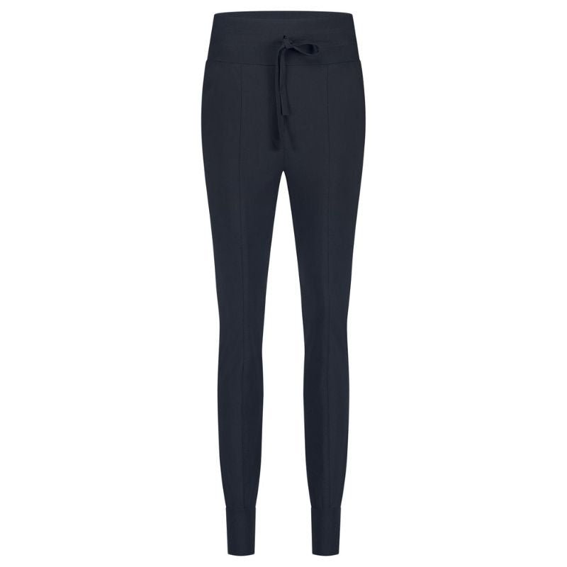 Donkerblauwe travel broek Franka - Capuchon Fashion