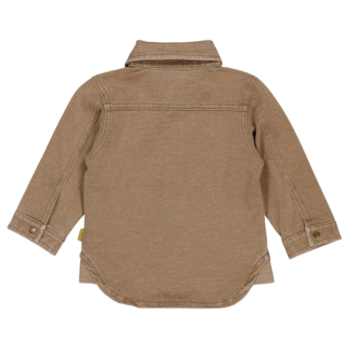 Donkerbruine jogdenim blouse Alvar - Capuchon Fashion