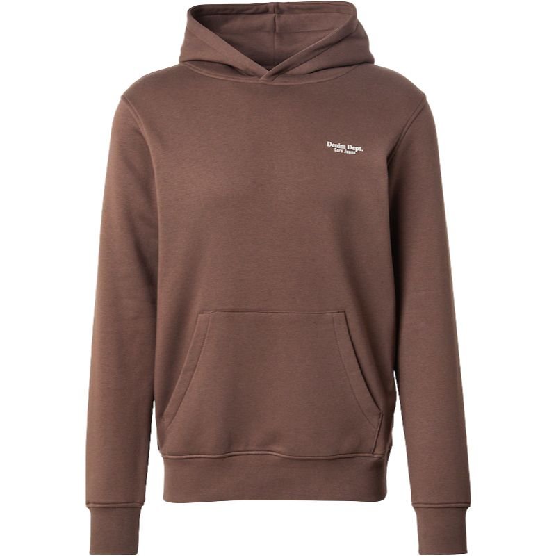 Donkerbruine sweat hoodie Lyto - Capuchon Fashion