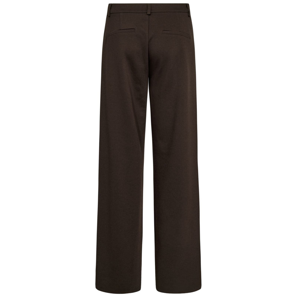 Donkerbruine wide fit pantalon Nanni - Capuchon Fashion