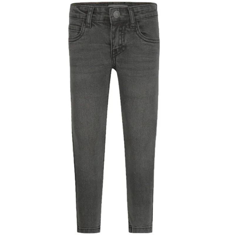 Donkergrijze skinny jeans O56837 - Capuchon Fashion