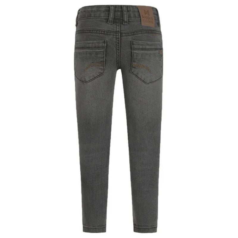Donkergrijze skinny jeans O56837 - Capuchon Fashion