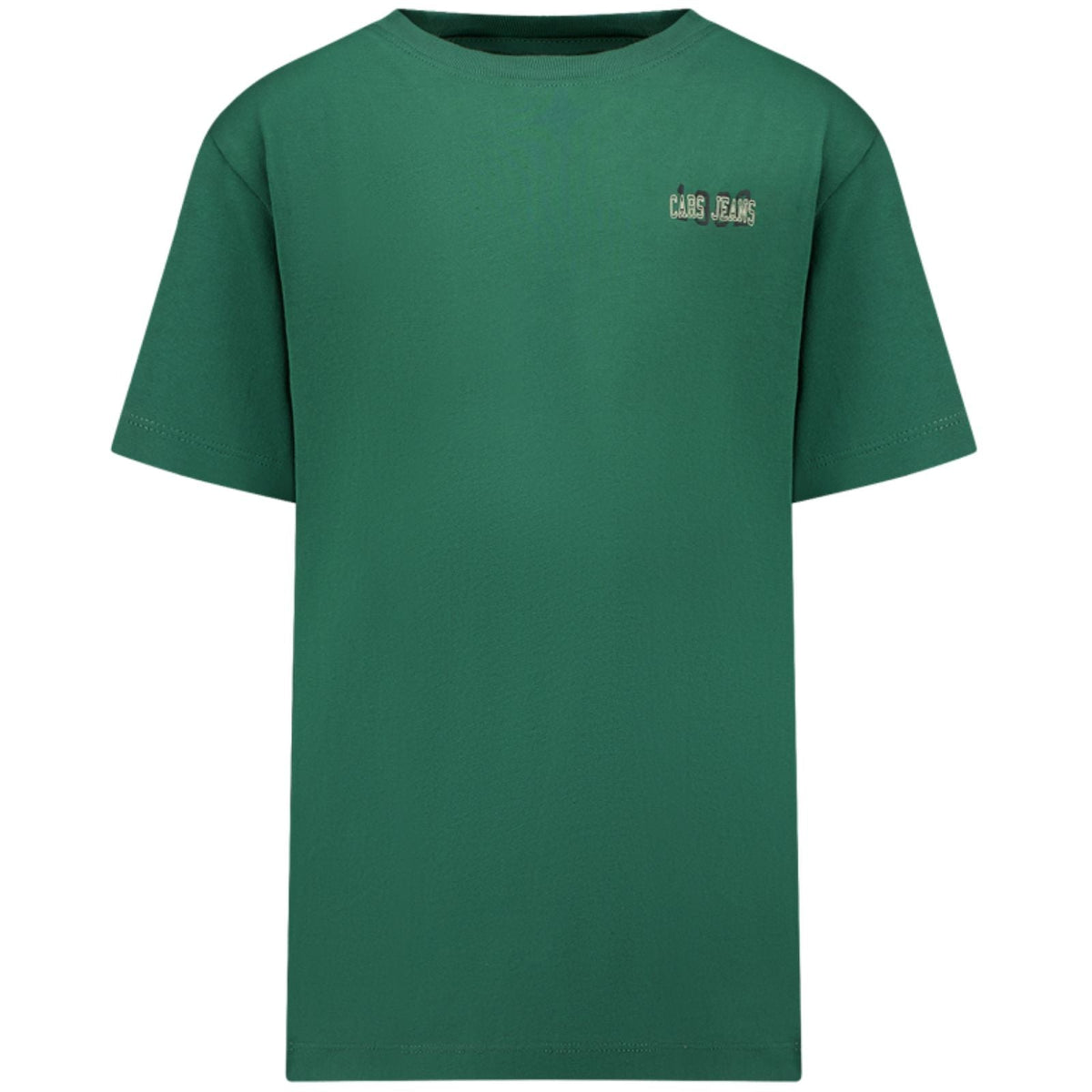 Donkergroen backprint t-shirt Copes - Capuchon Fashion