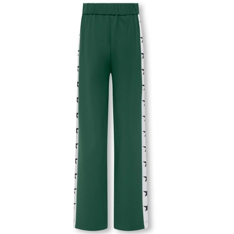 Donkergroen geprinte broek Poptrash - Capuchon Fashion