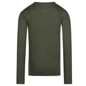 Donkergroene longsleeve 52804 - Capuchon Fashion