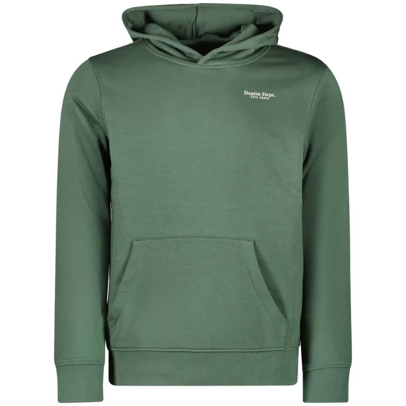 Donkergroene sweat hoodie Lyto - Capuchon Fashion
