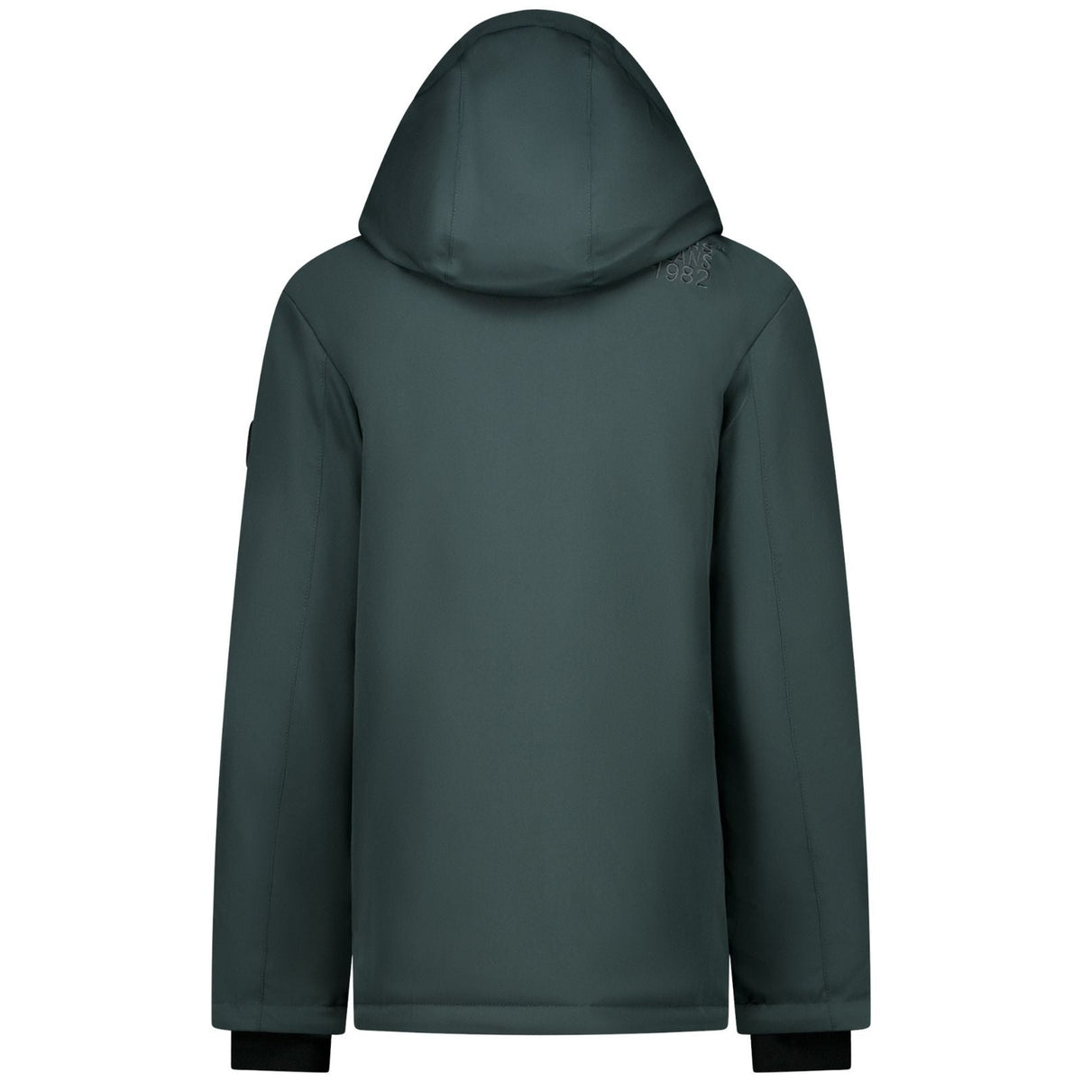 Donkergroene winter jacket Howham - Capuchon Fashion