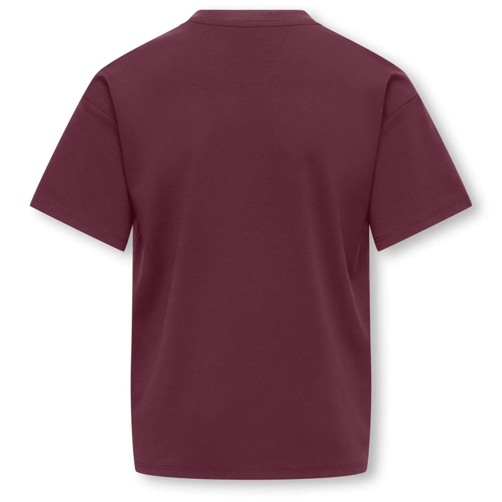 Donkerrood Cattitude loose t-shirt Billie Teddy - Capuchon Fashion