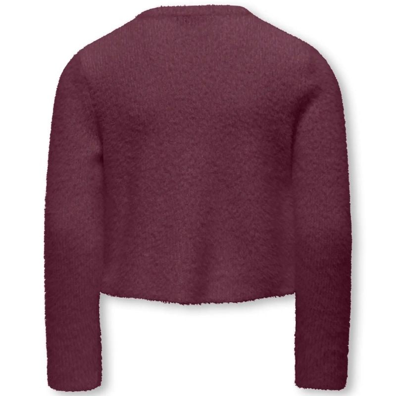 Donkerrood vest Piumo Petra Pearl - Capuchon Fashion