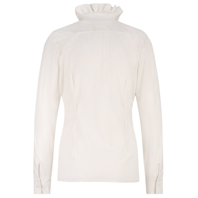 Ecru blouse Helena ruffle - Capuchon Fashion
