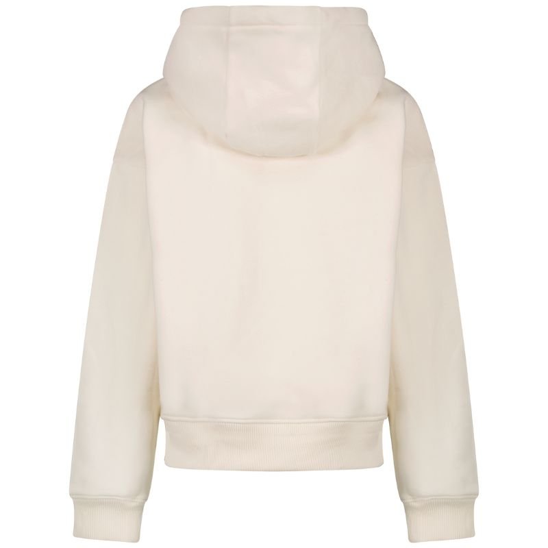 Ecru geprinte sweat hoodie Miella - Capuchon Fashion