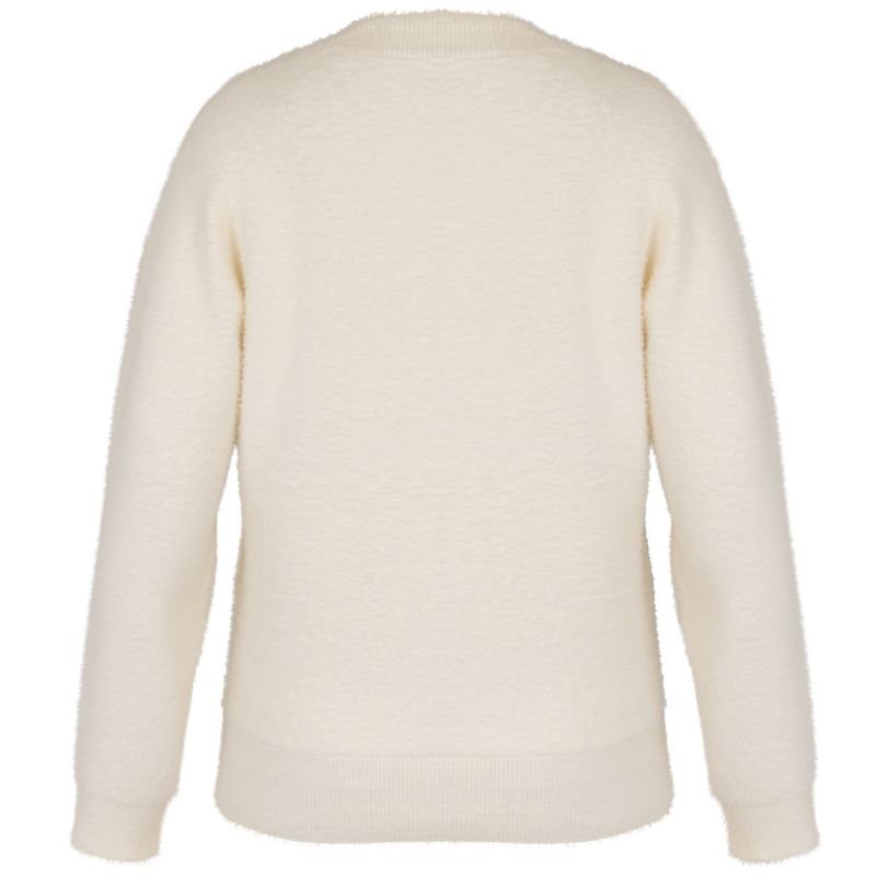 Ecrubeige wrap knitted pullover Nuri - Capuchon Fashion