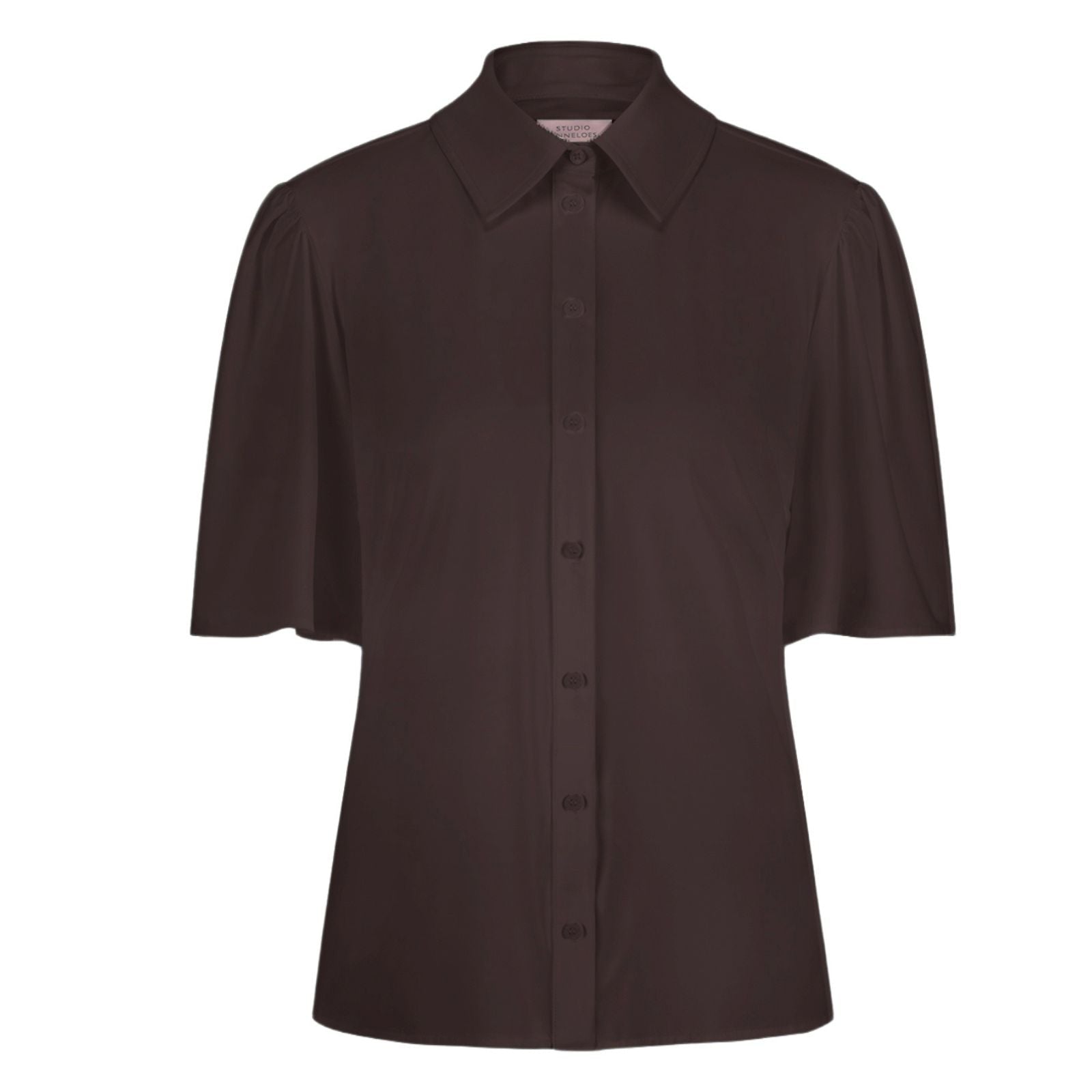 Espresso travel blouse Poppy butterfly - Capuchon Fashion