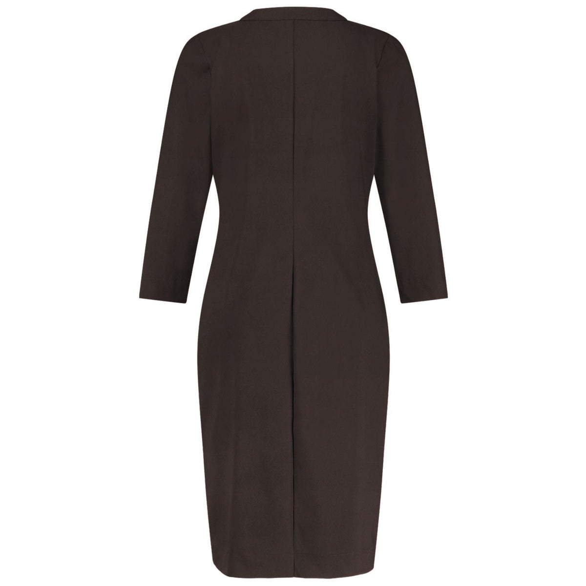 Espresso travel jurk Simplicity - Capuchon Fashion