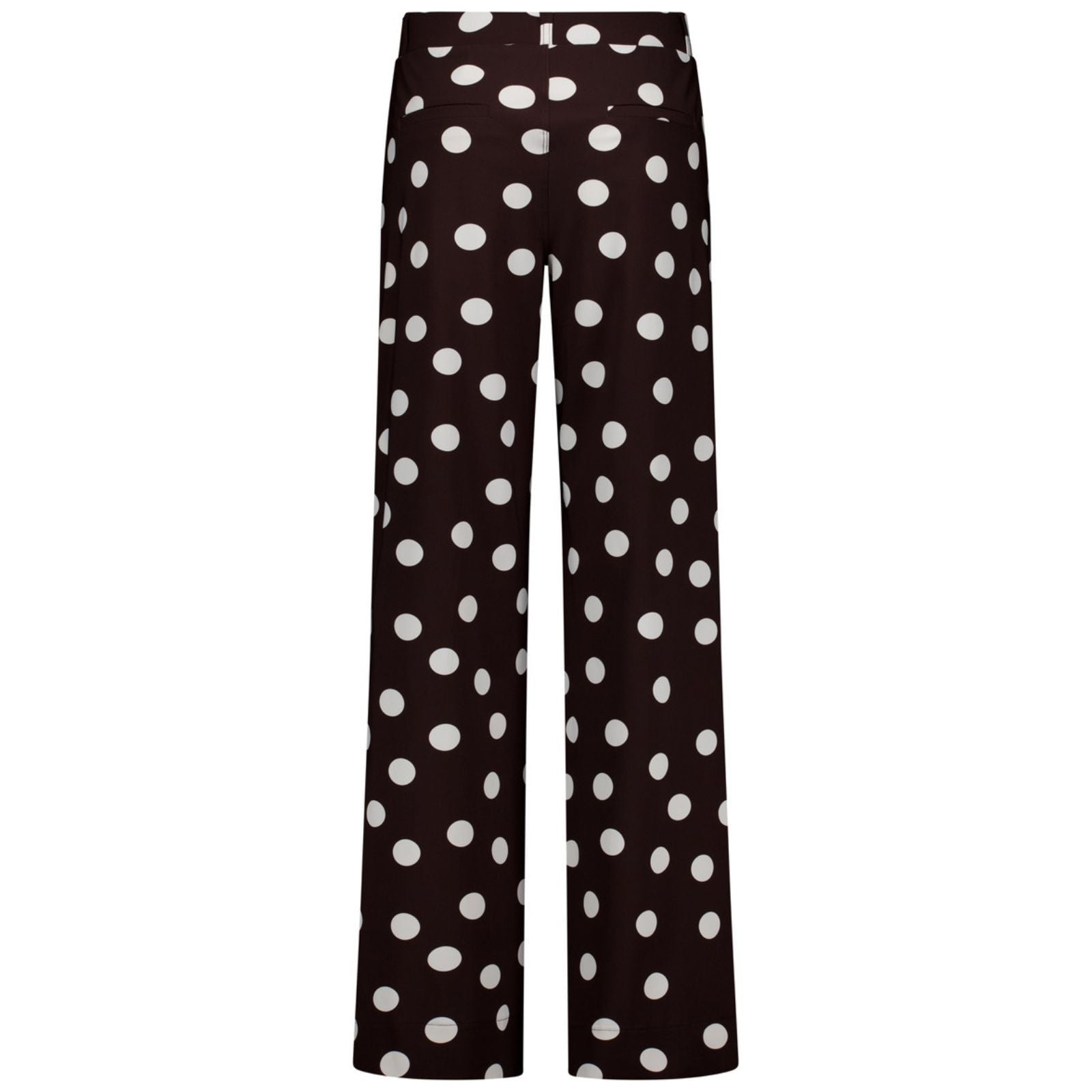 Espresso travel pantalon Lexie dot - Capuchon Fashion