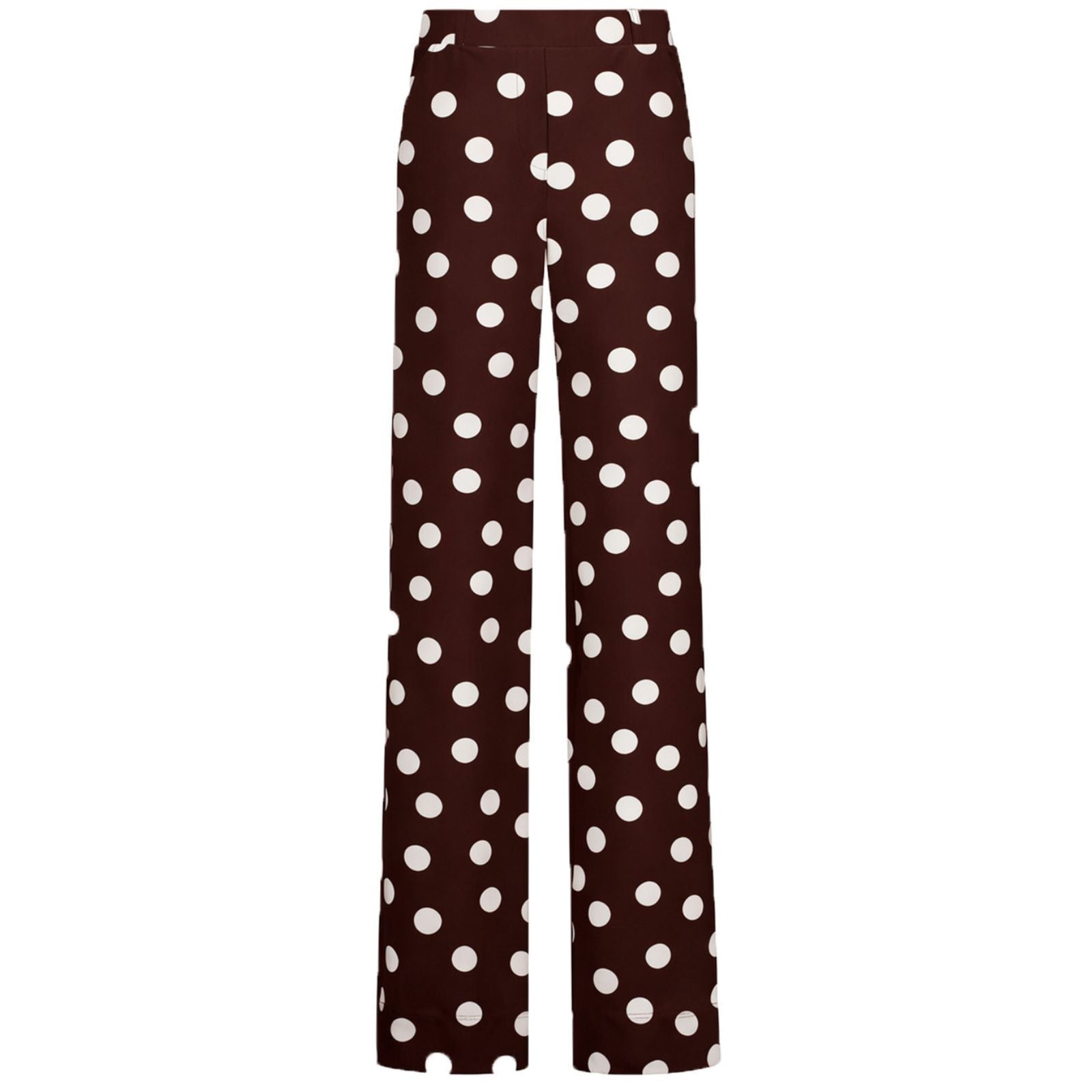 Espresso travel pantalon Lexie dot - Capuchon Fashion