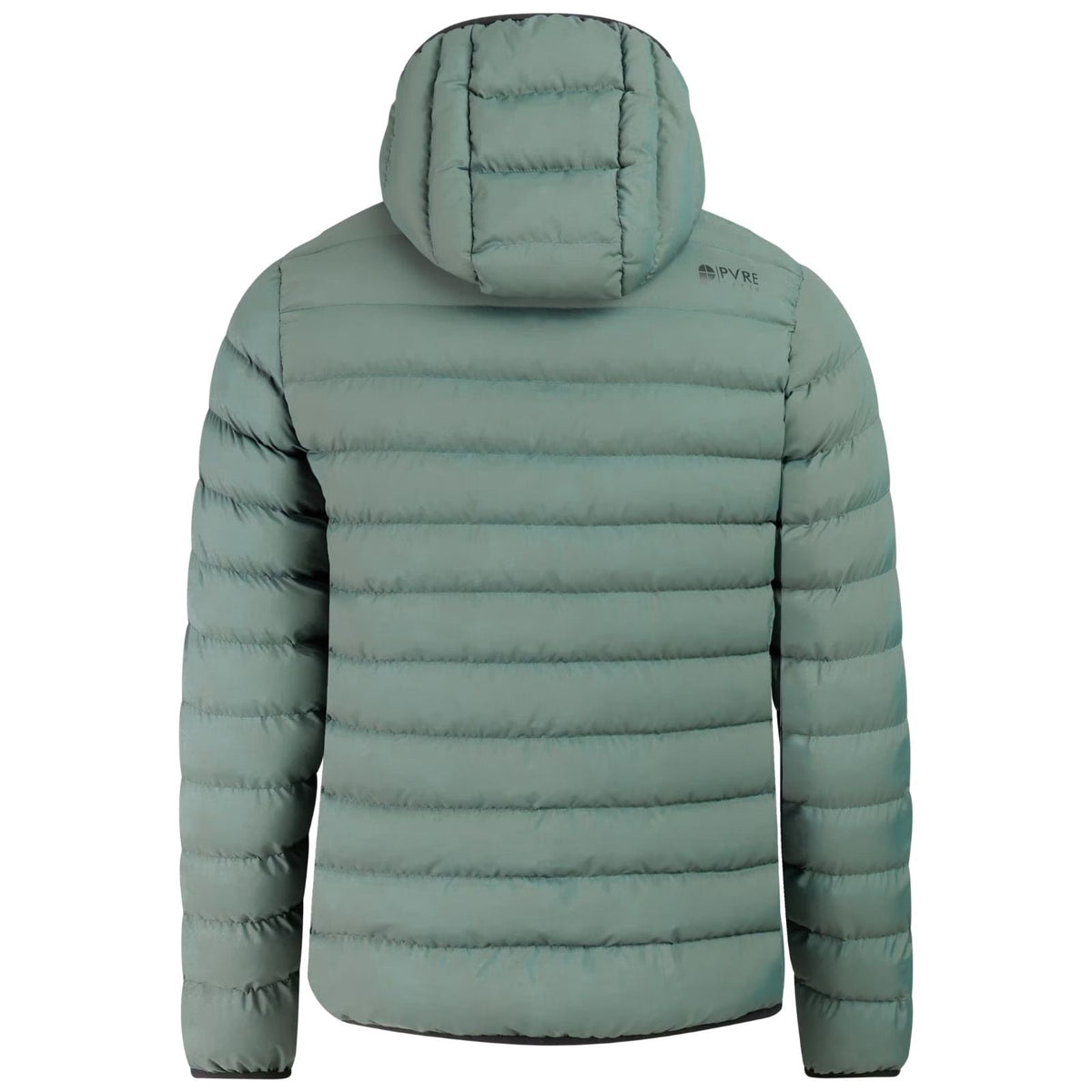 Evergreen outdoor pufferjacket Basso - Capuchon Fashion