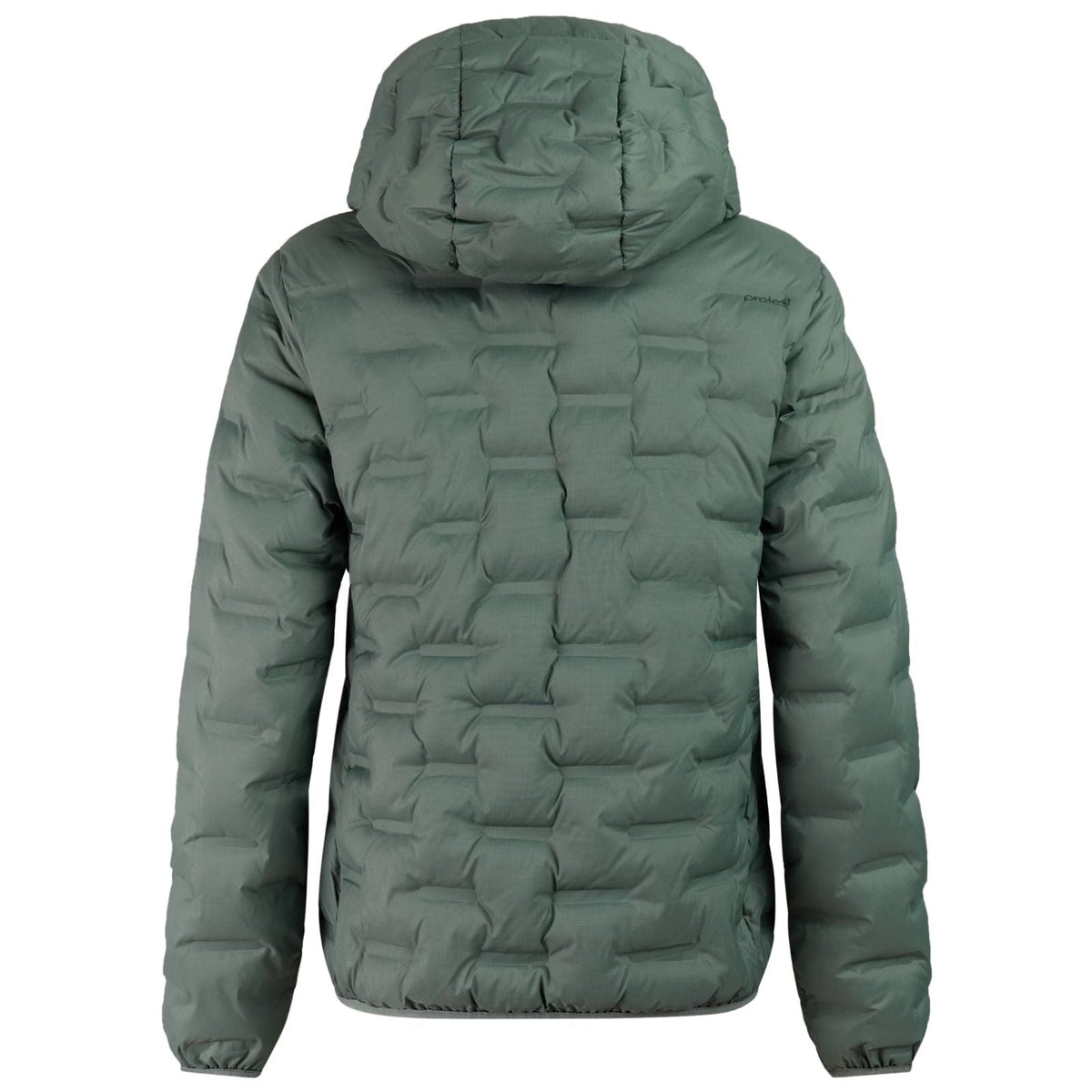 Evergreen outdoor pufferjacket Lupita - Capuchon Fashion