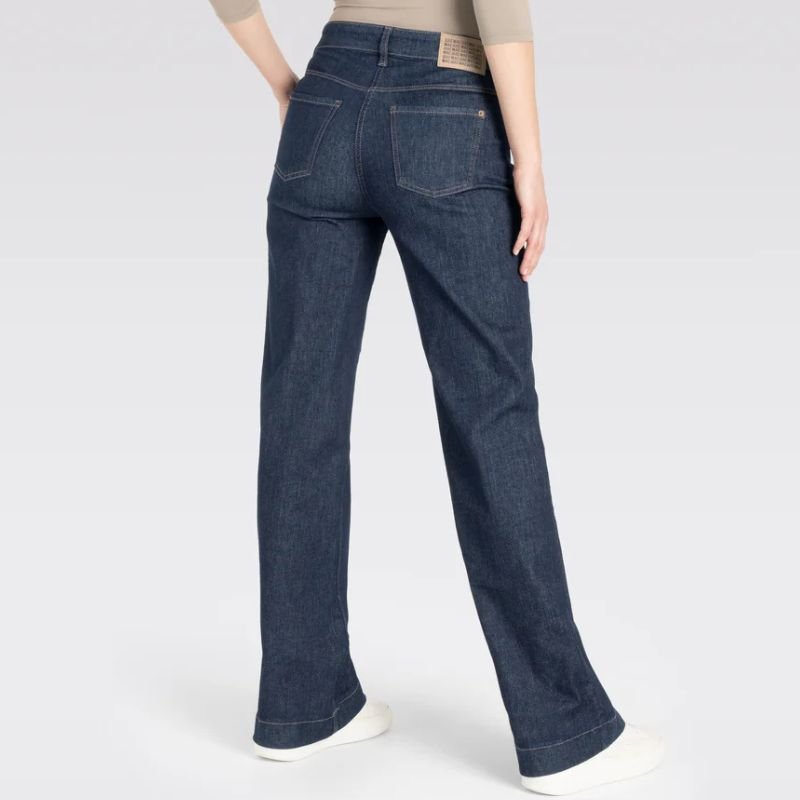 Fashion Rinsed authentic jeans Wide - Capuchon Fashion