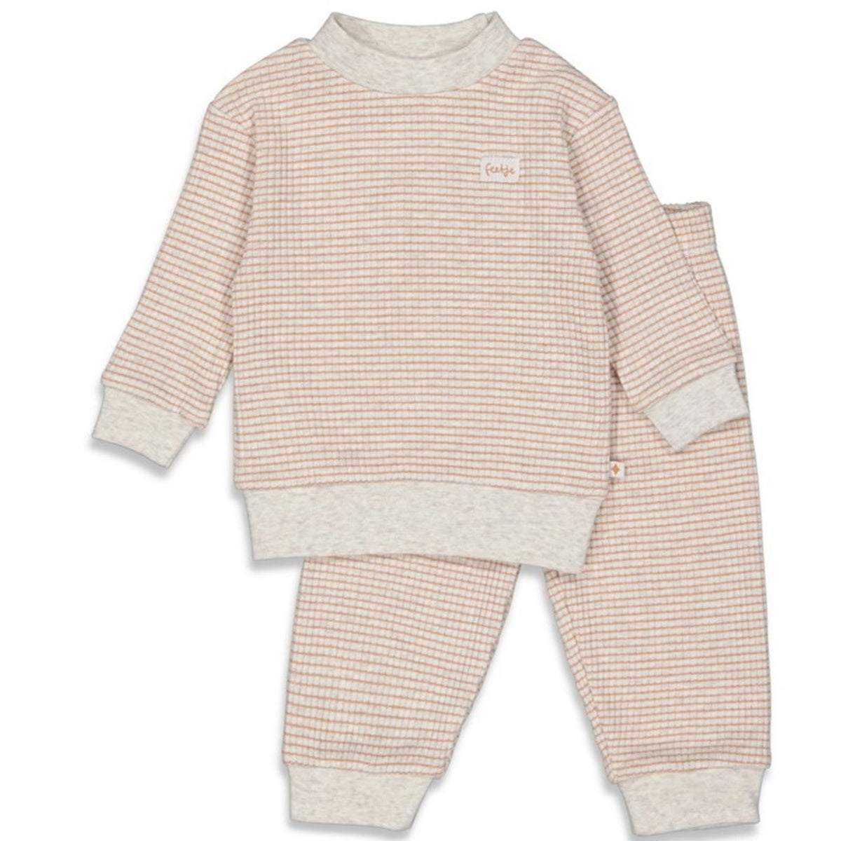 Stroopwafel gestreepte wafel pyjama