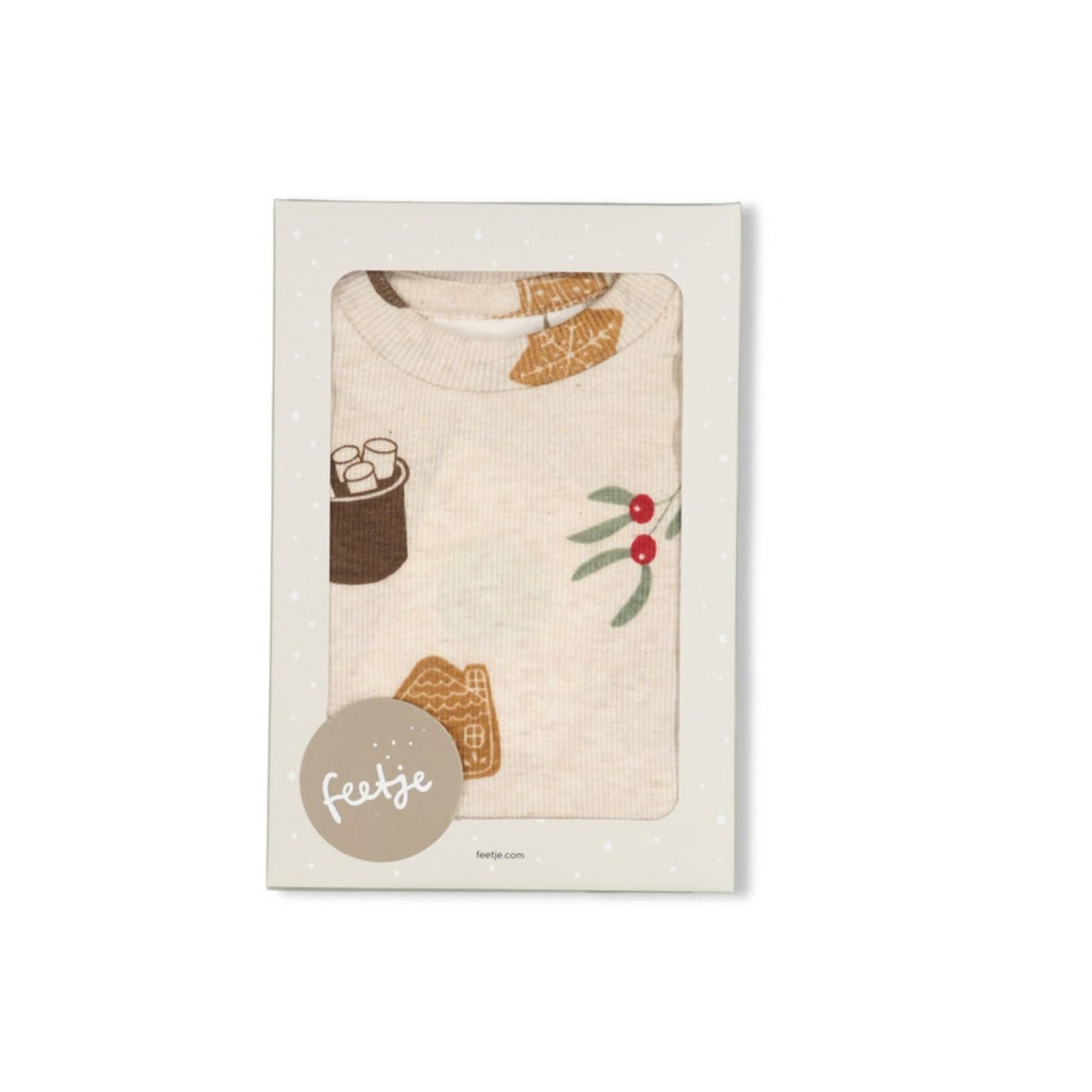 Offwhite Melange premium pyjama Cosy Cookie