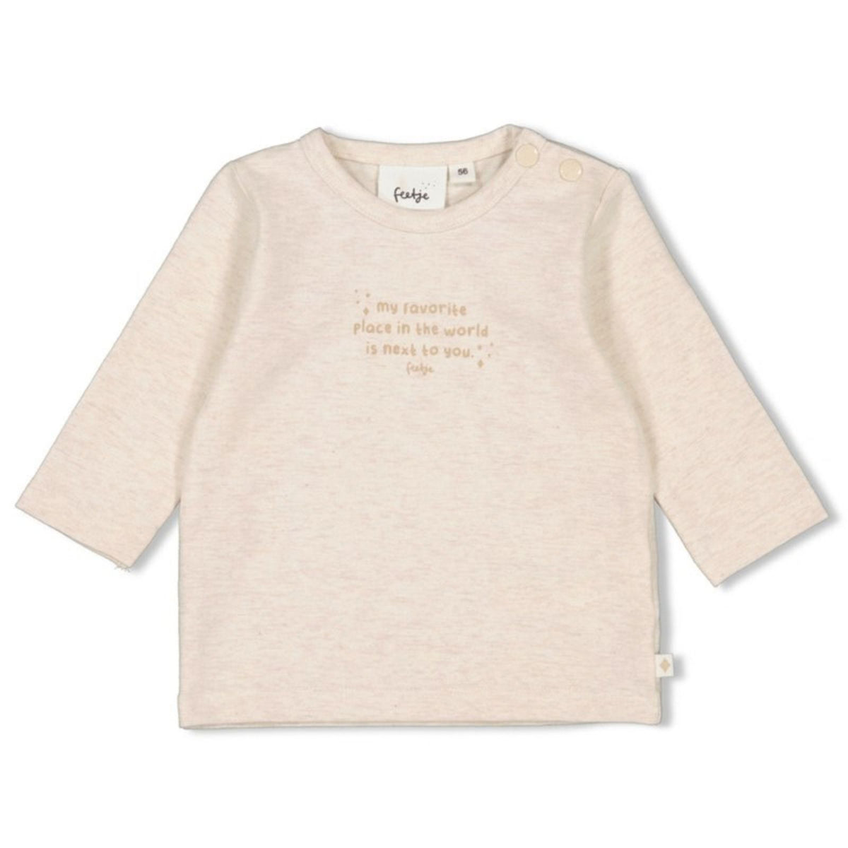 Offwhite melange longsleeve The Magic is in You