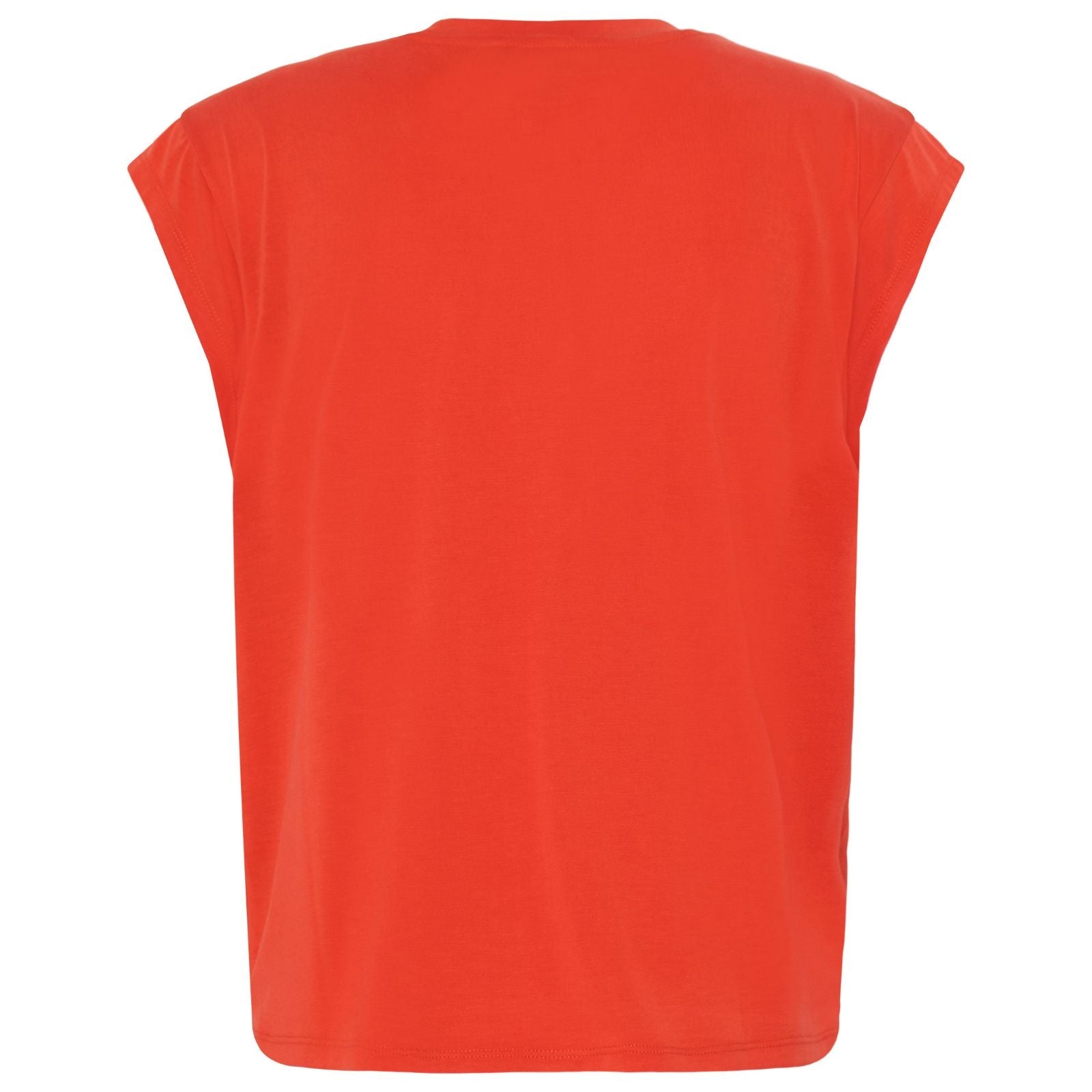 Fiery Red knitted t-shirt Lisken - Capuchon Fashion