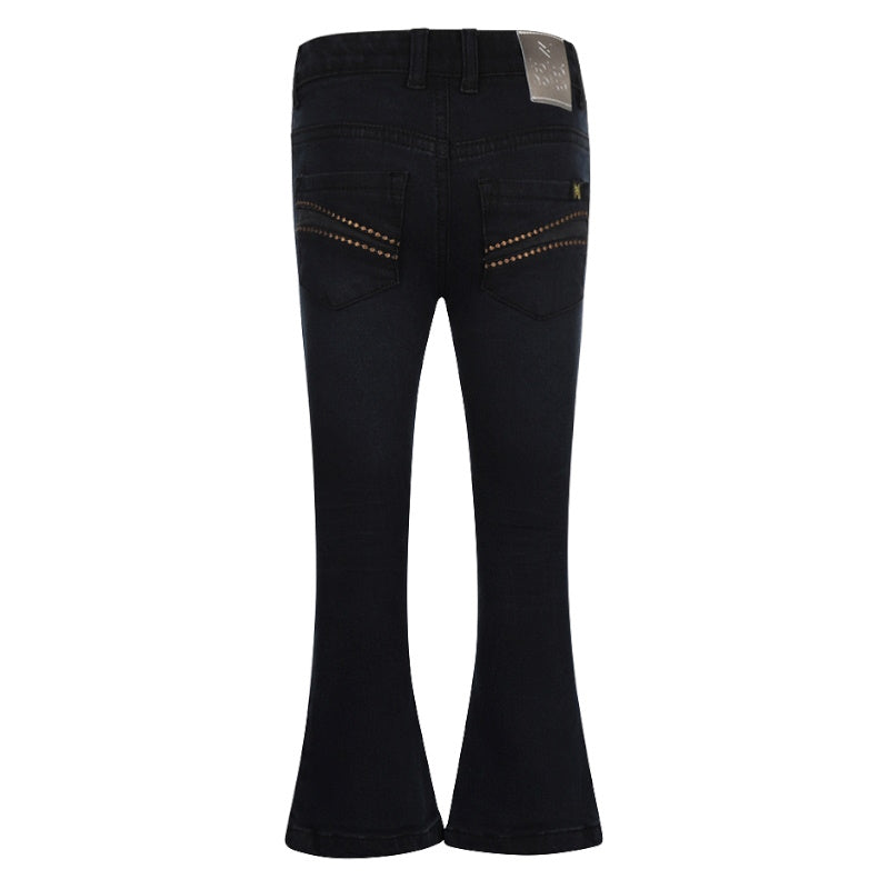 Blauwe flair broek 52940