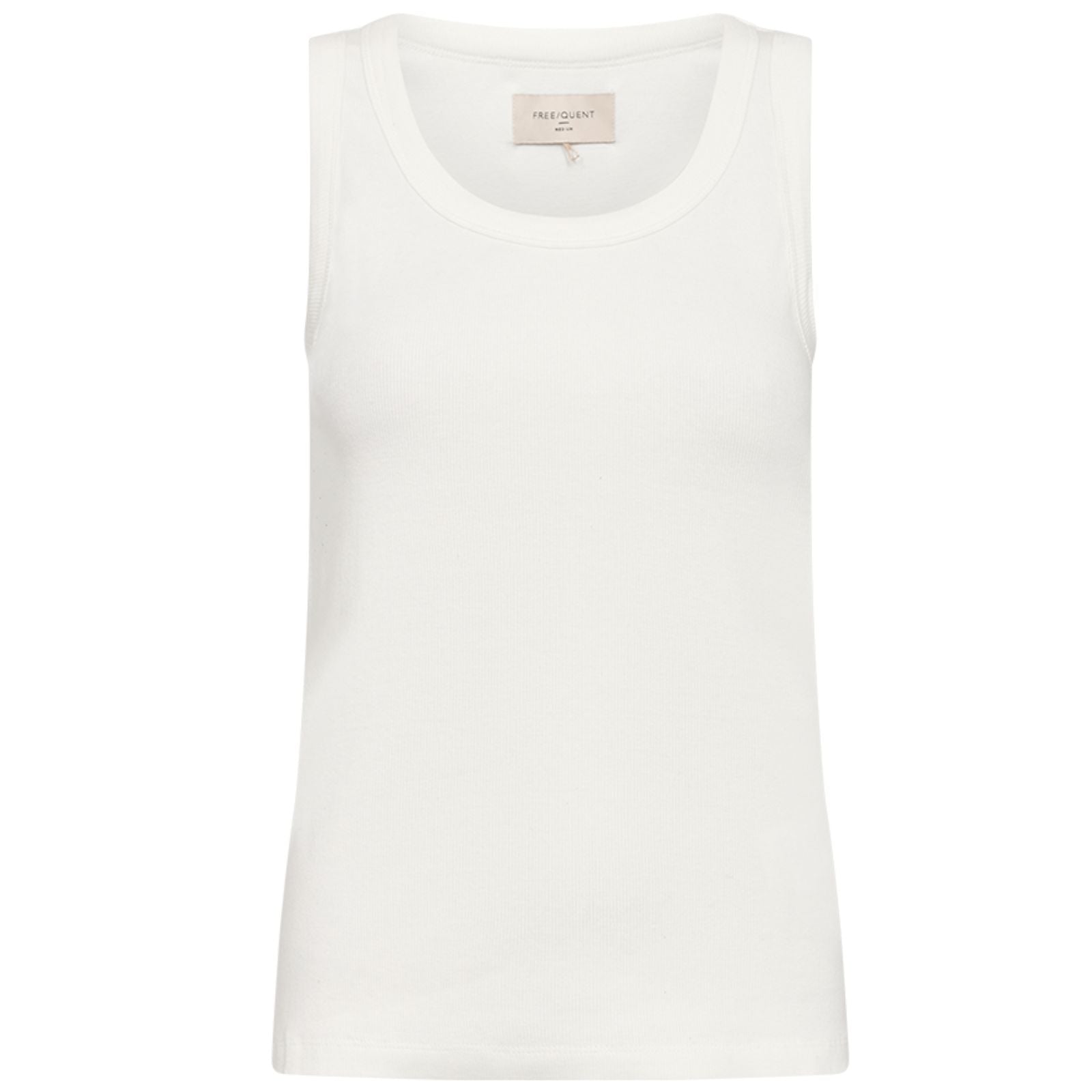 Gebroken witte knitted tanktop Hi