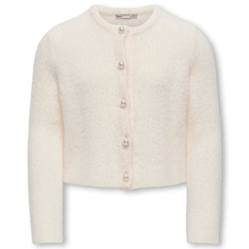 Gebroken wit vest Piumo Petra Pearl - Capuchon Fashion