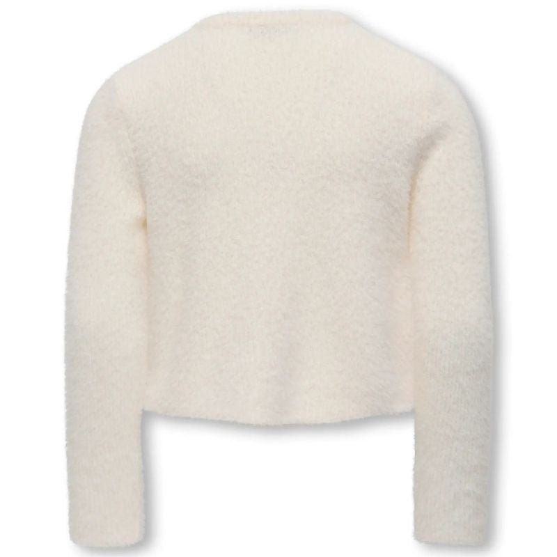 Gebroken wit vest Piumo Petra Pearl - Capuchon Fashion