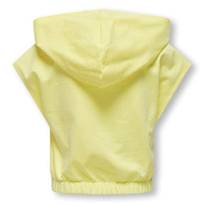 Gele sweat hoodie Amanda - Capuchon Fashion