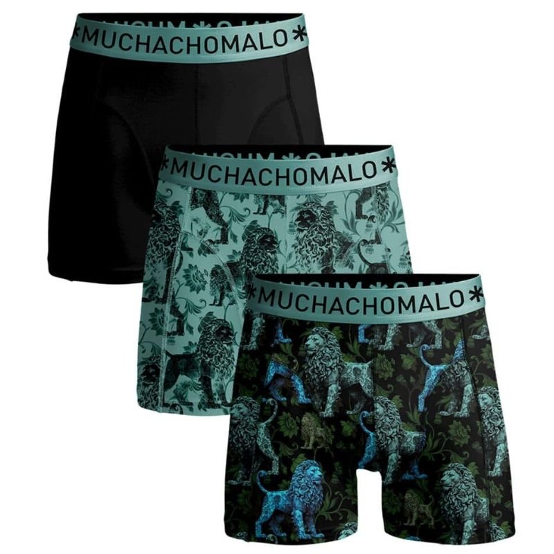 Geprinte 3 - pack shorts Delft Lion - Capuchon Fashion