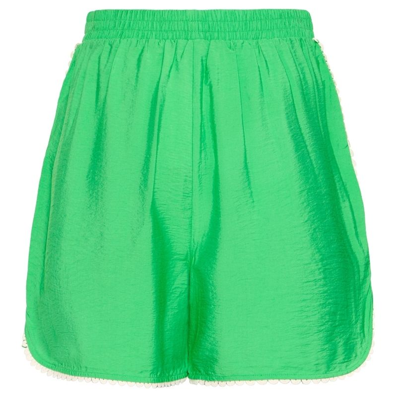 Greenbriar woven short met elastische band Leni - Capuchon Fashion