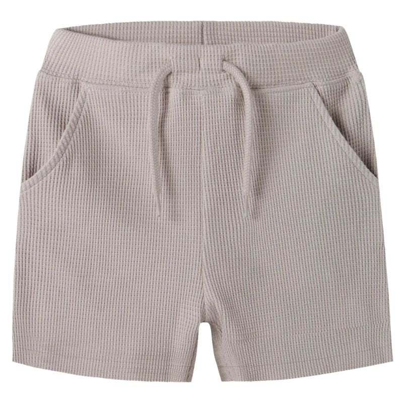 Greige regular fit short Harve - Capuchon Fashion