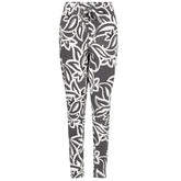 Grijs geprinte broek Amy - Capuchon Fashion