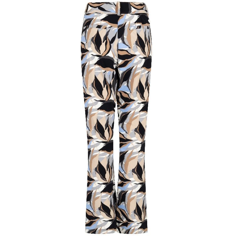 Grijs geprinte broek Biba - Capuchon Fashion