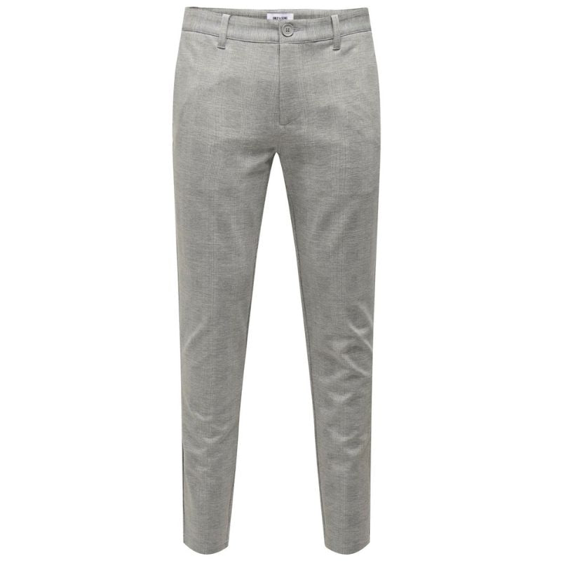 Grijze check pant Mark - Capuchon Fashion