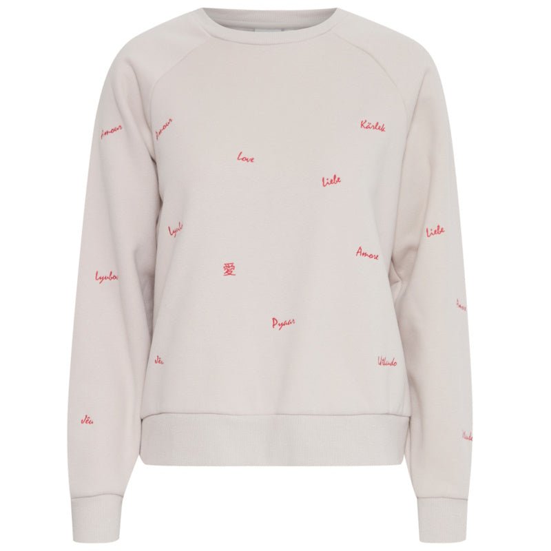 Grijze sweater Lela - Capuchon Fashion