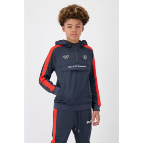 Grijze tracktop Trace - Capuchon Fashion