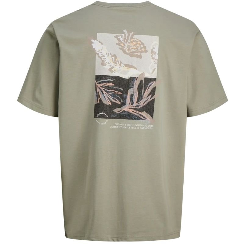 Groen regular fit t-shirt Montauk - Capuchon Fashion