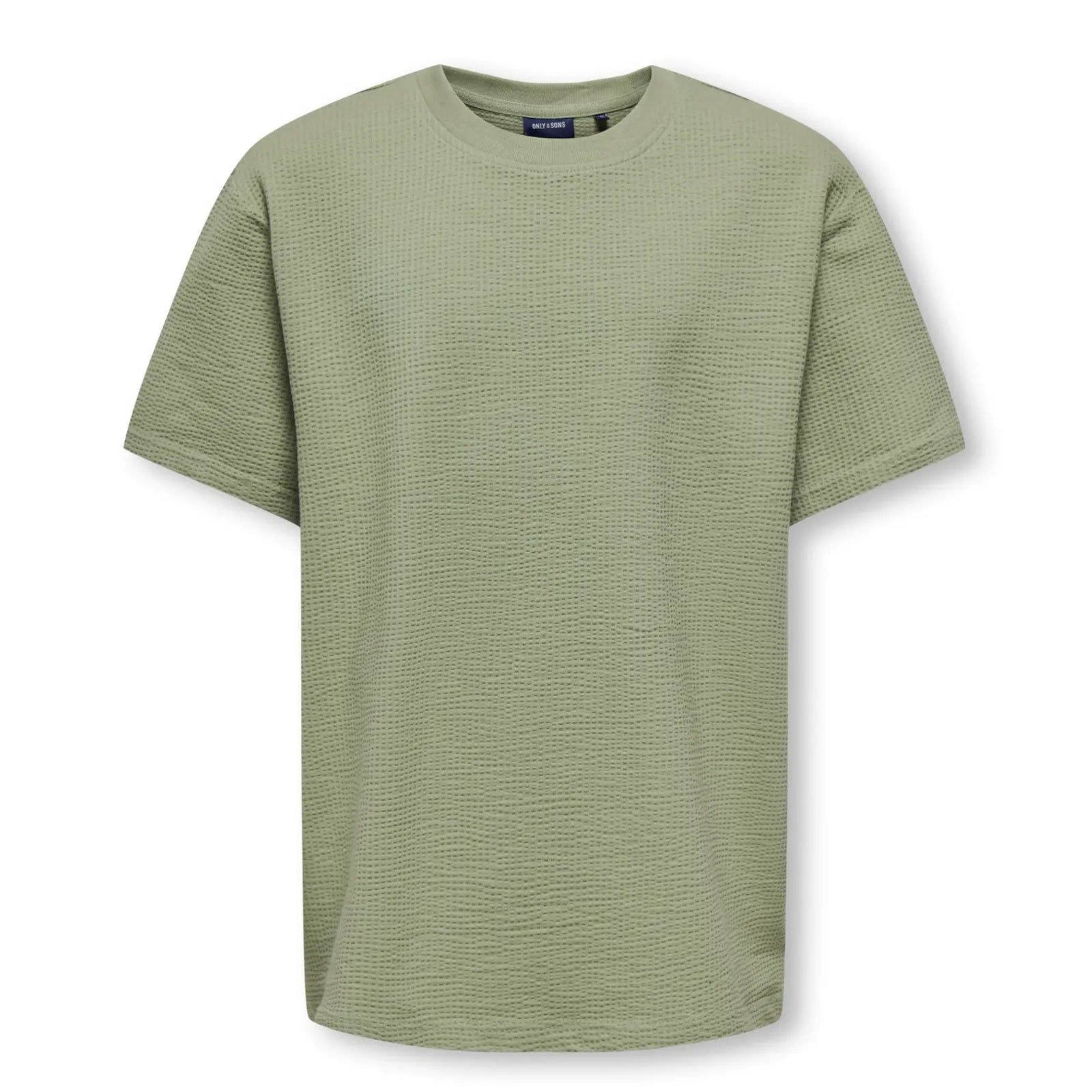 Groen relaxed fit t-shirt Kian Life - Capuchon Fashion