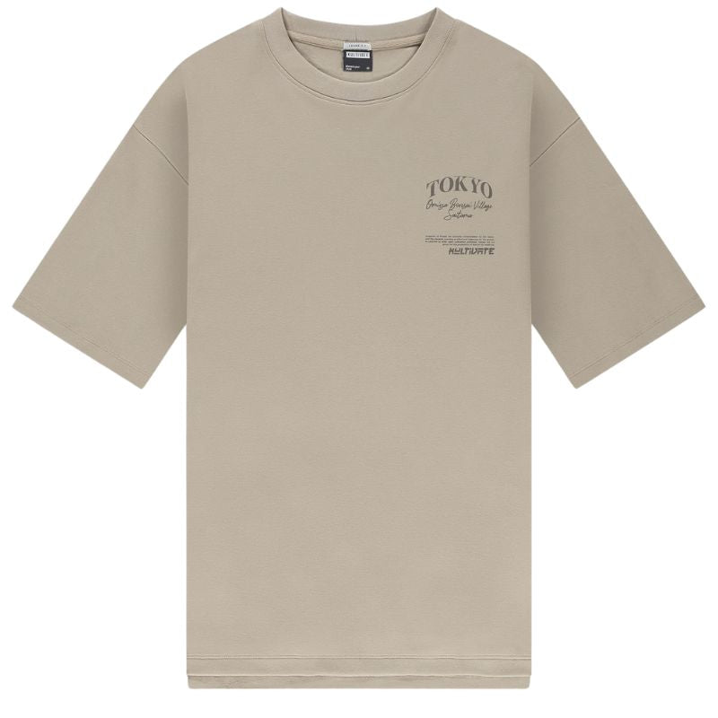 Groen t-shirt Luxury Tokyo - Capuchon Fashion