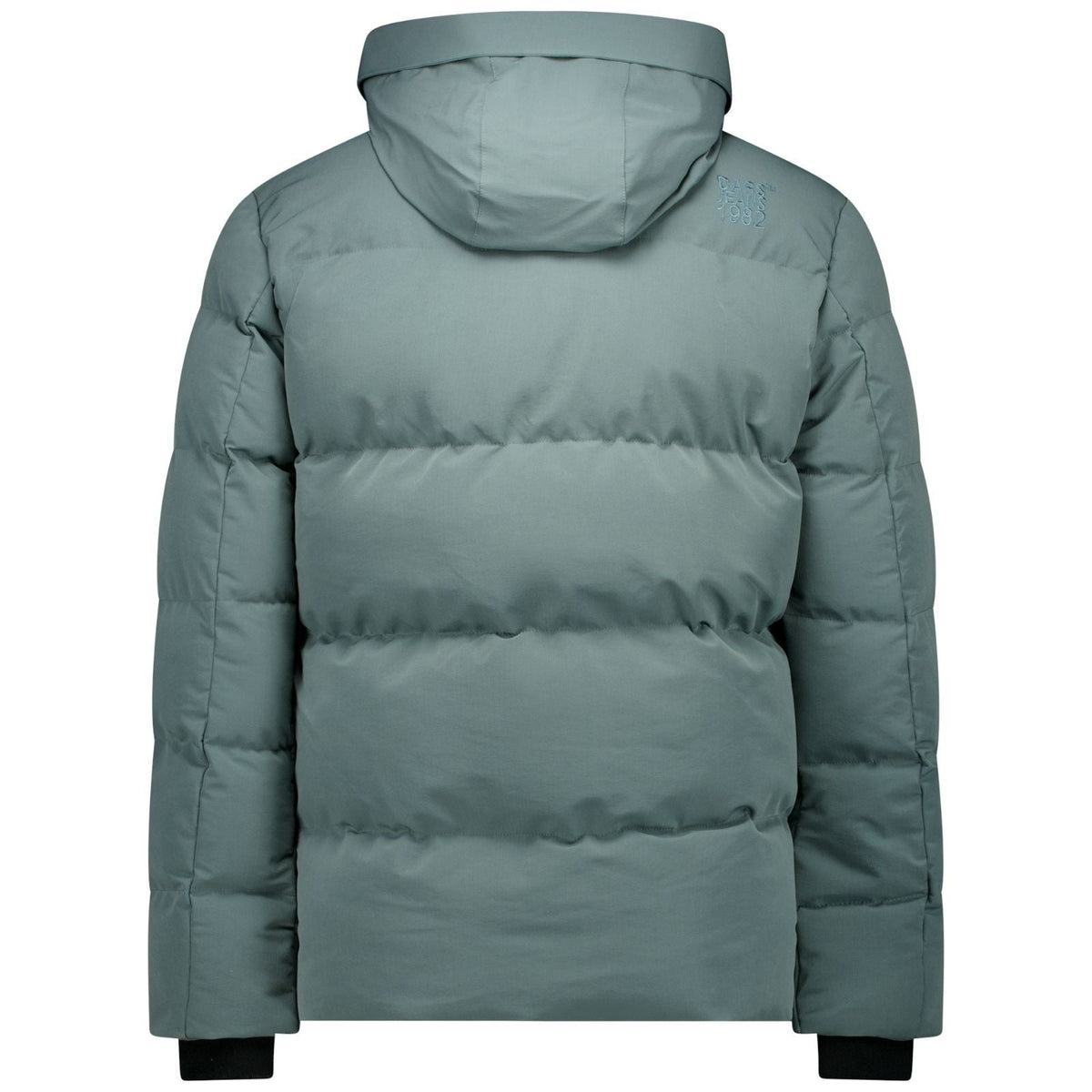 Groenblauwe winter jacket Jaxham - Capuchon Fashion