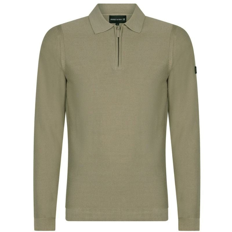 Groene half zip pullover Harry - Capuchon Fashion