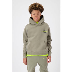 Groene hoodie Convoy 3D - Capuchon Fashion