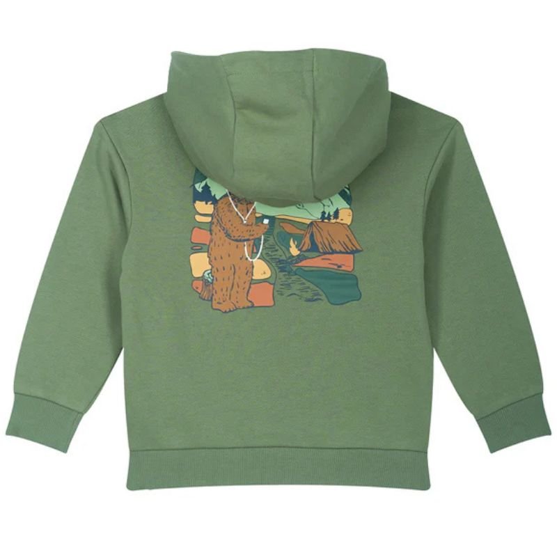 Groene hoodie Rocky - Capuchon Fashion