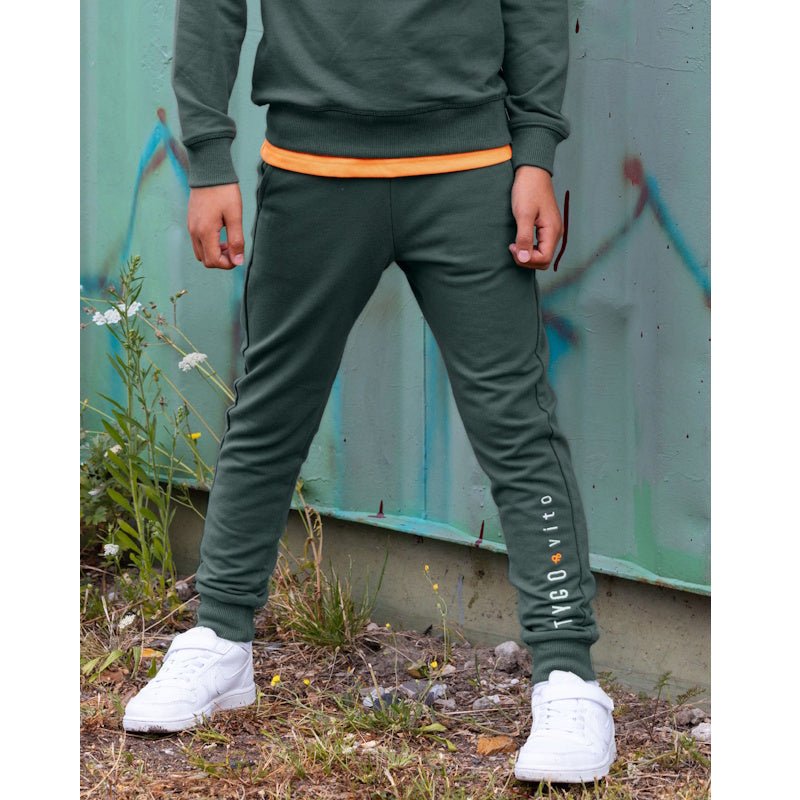Groene jogpant Embro - Capuchon Fashion