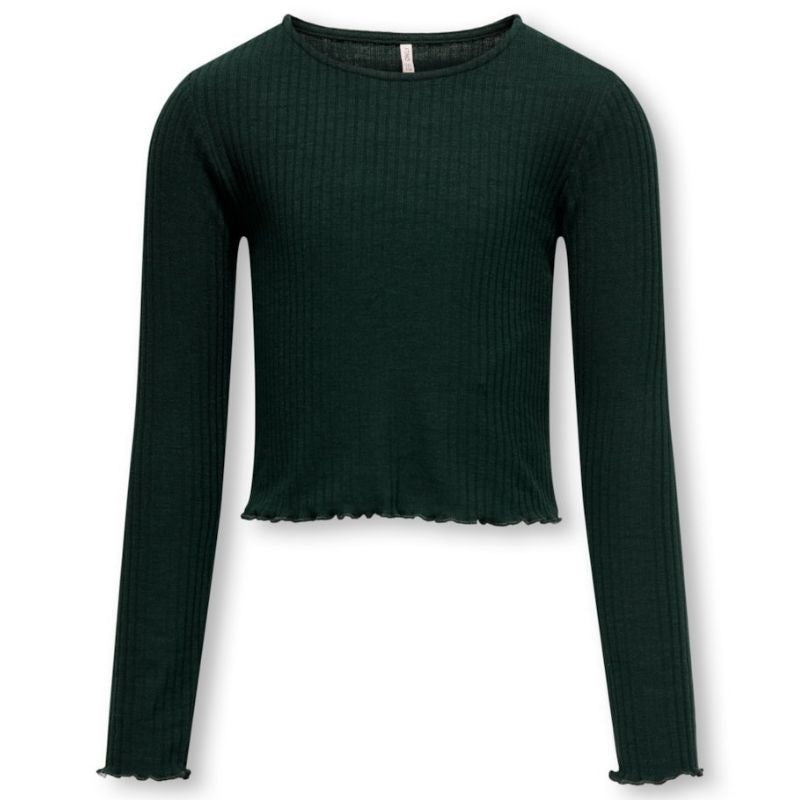 Groene longsleeve Nella - Capuchon Fashion