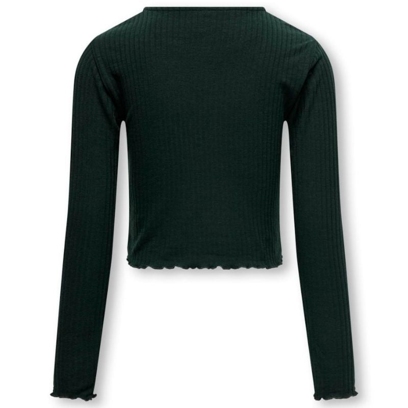 Groene longsleeve Nella - Capuchon Fashion